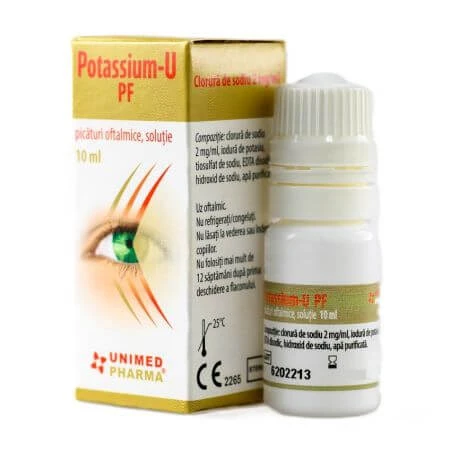 POTASSIUM-U PF Augentropfen, 10 ml, Unimed Pharma