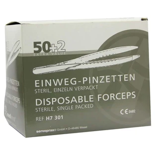 Tweezers Disposable Sterile 50 pcs