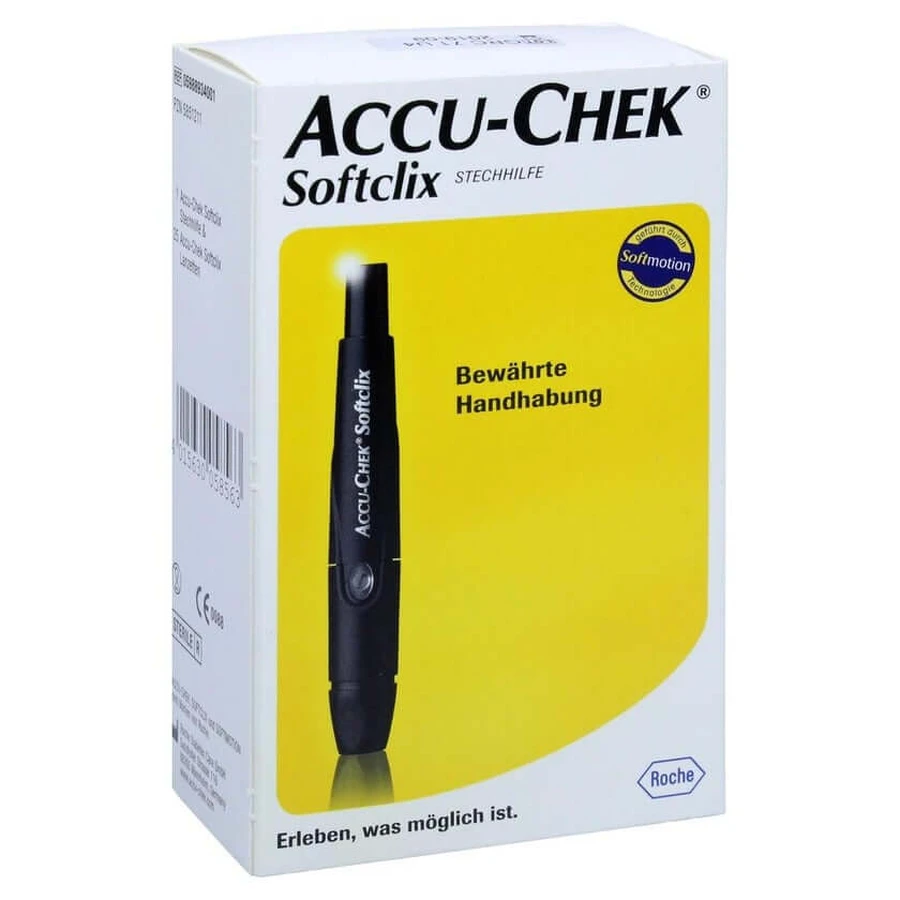 ACCU CHEK Softclix black 1 pc
