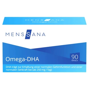 Omega DHA Menssana Cápsulas 90 Cápsulas