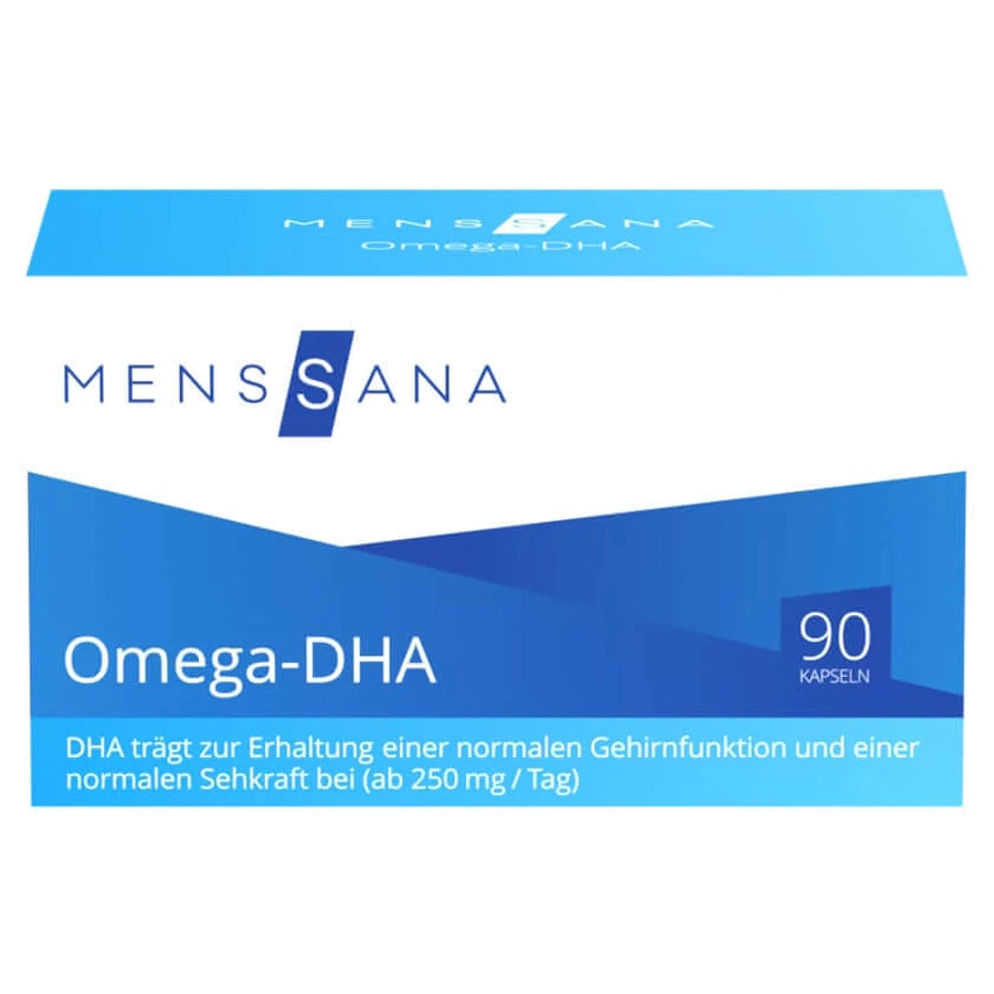 Omega DHA Menssana Cápsulas 90 Cápsulas