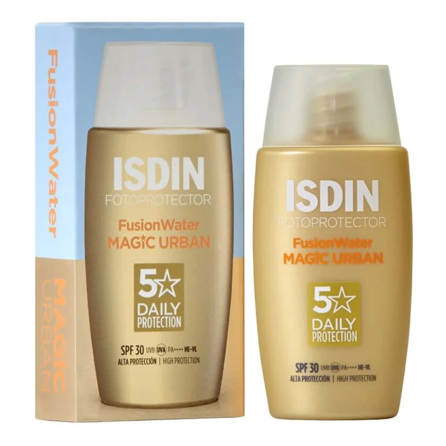 ISDIN Fusion Water Urban Sun Cream SPF 30 50 ml