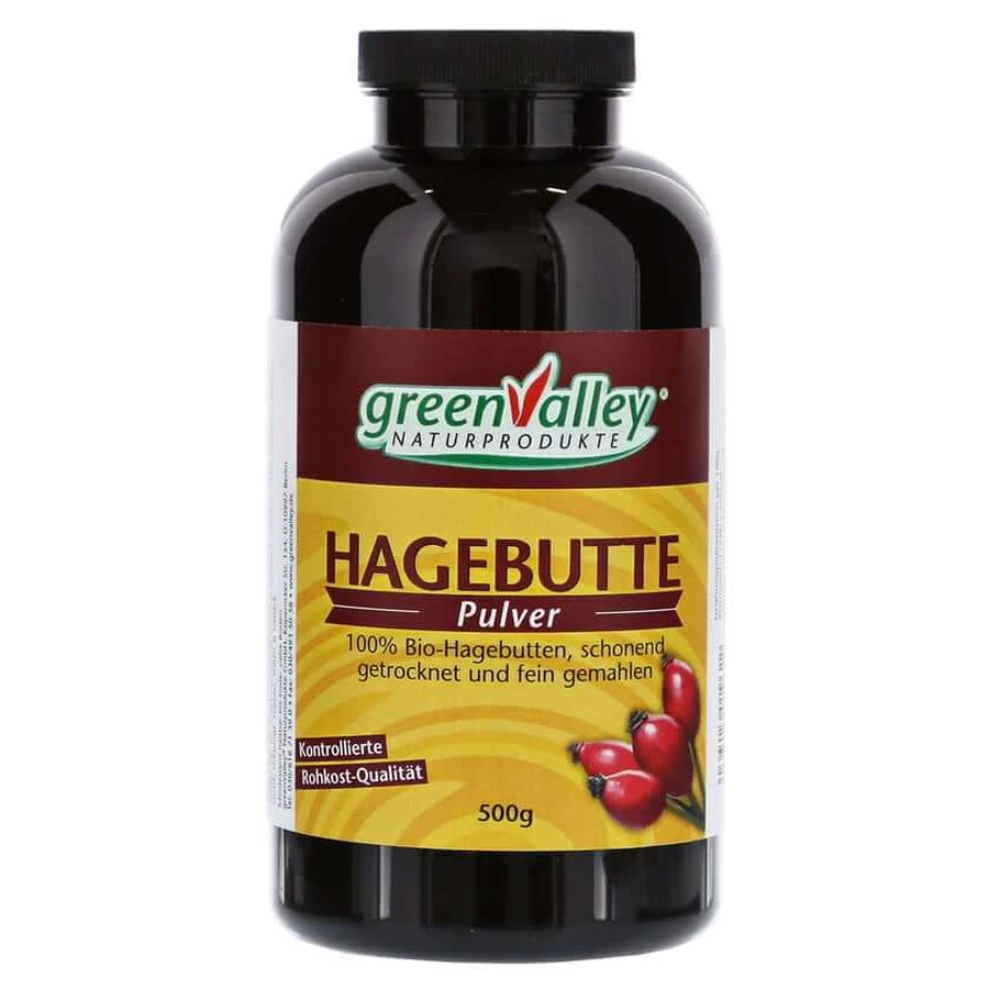 Poudre d'églantier bio greenvalley 500 g