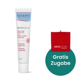 DEXECLEAR matterende aqua vloeistof SPF50+ 40 ml