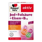 Doppelherz Jod+folsäure+eisen+b12 Tablet 45 St