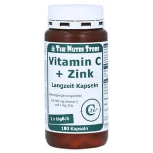 Vitamin C 300+zinc 5 long-term capsules 180 Capsules