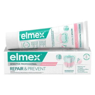 elmex Sensitive Pasta dentífrica profesional reparadora y preventiva 75 ml