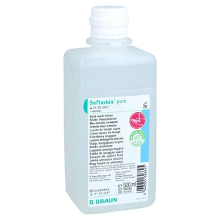 Softaskin pure wash lotion dispenser bottle 500 ml