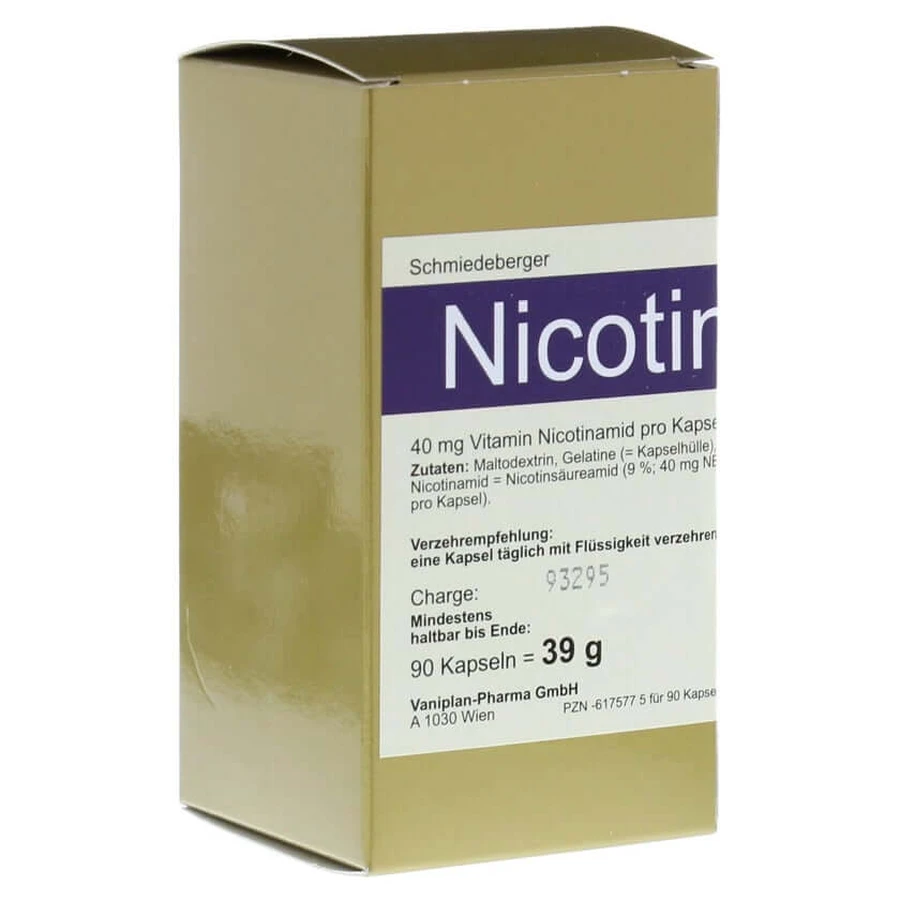 Nicotinamide capsules 90 pcs