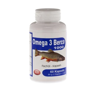 Omega-3 Berco 1000 mg Capsules 60 Capsules