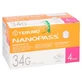 Nanopass 34 Pen Cannula 34 G 0.18x4 mm 100 pcs.