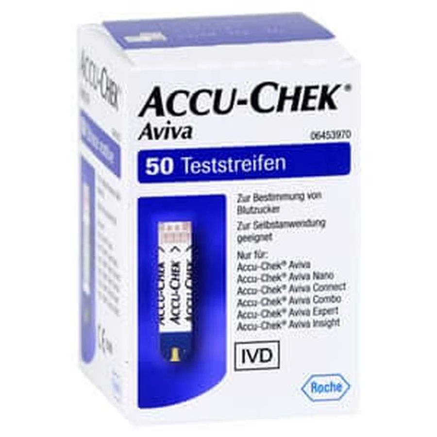 Accu-chek Aviva Test Strips Plasma II 50 pcs.