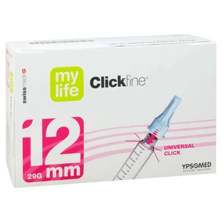 Mylife Clickfine pennaalden 12 mm 100 stuks