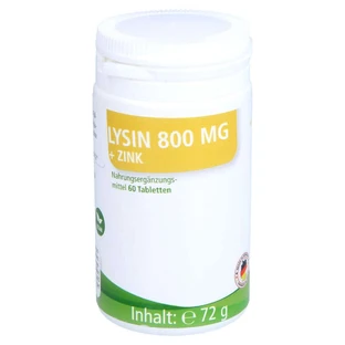 Lysine 800 Mg+zinc comprimés 60 St