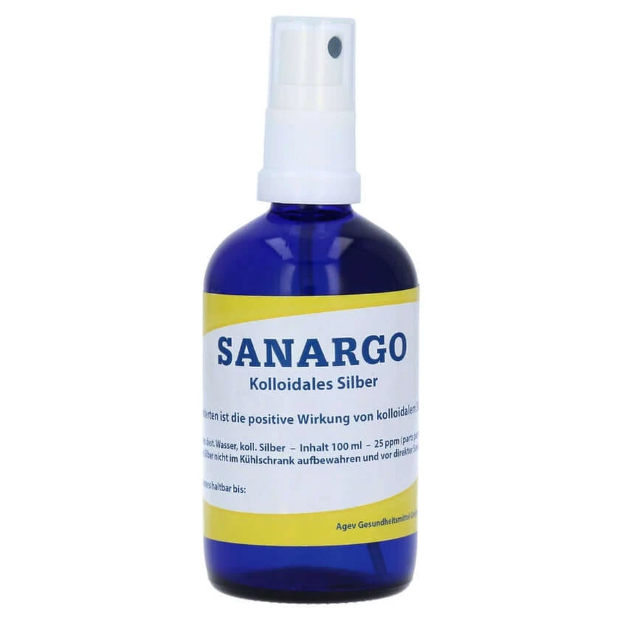 Sanargo Kolloidales Silber Sprühflasche 100 ml