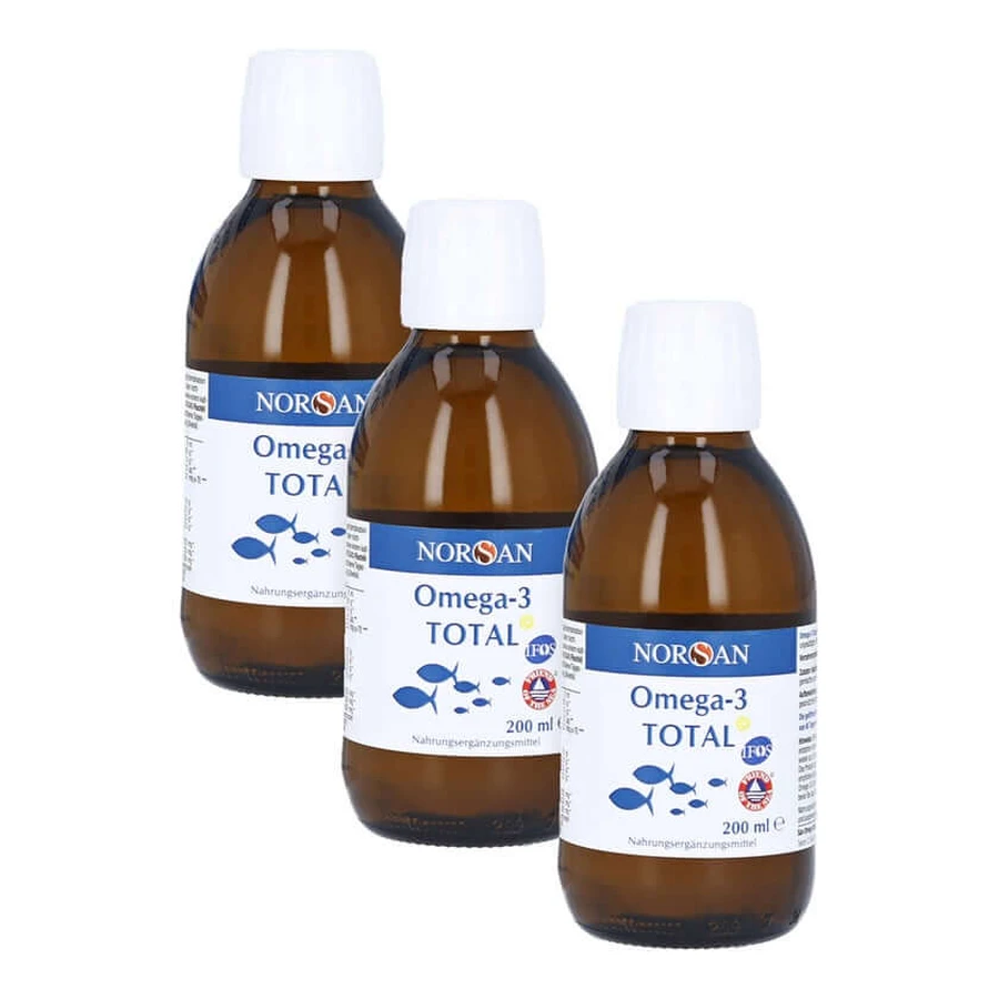 Norsan Omega-3 Total líquido 3X200 ml