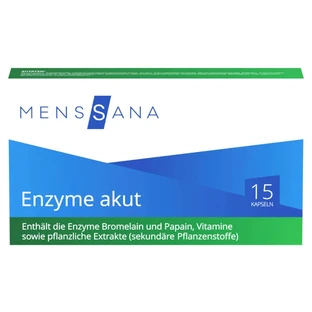 Enzyme acute Menssana Capsules 15 Capsules