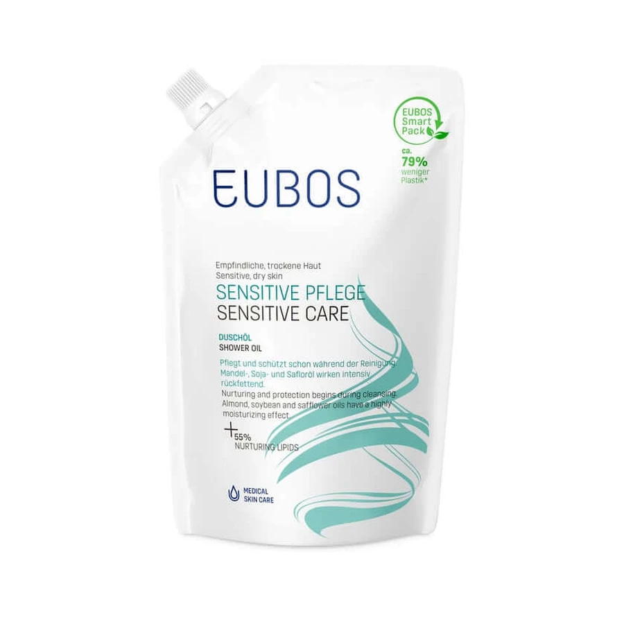 EUBOS SENSITIVE CARE SHOWER OIL REFILL BUTTER 400 ml