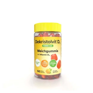 Dekristolvit 1000 I.U. soft gums 60 pcs.