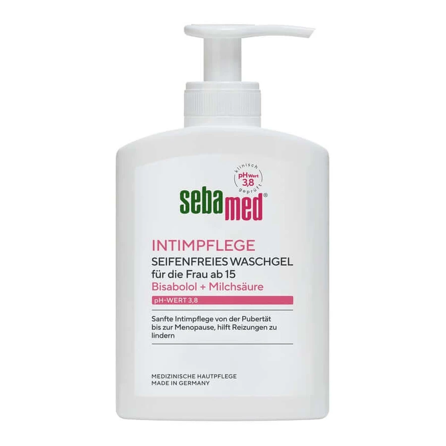 Gel de lavage intime Sebamed avec une valeur pH de 3,8, 200 ml