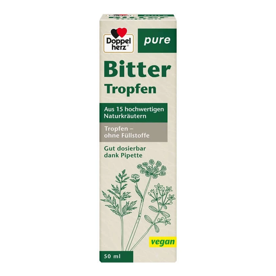 Doppelherz gouttes amères pures 50 ml