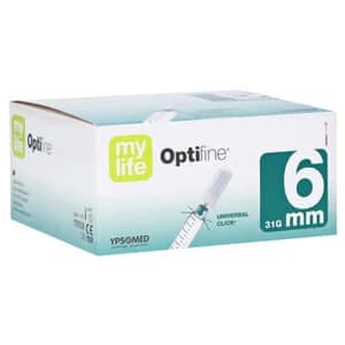 Mylife Optifine pennaalden 6 mm 100 stuks