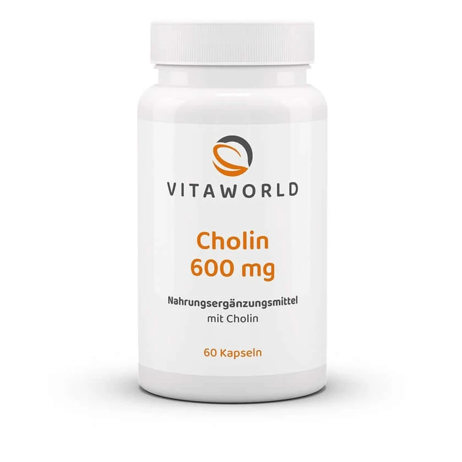 Choline 600 mg capsules 60 Capsules