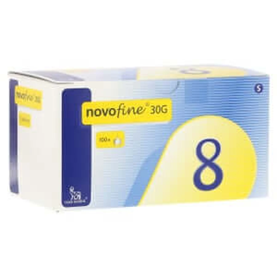 Novofine needles 0.30x8 mm 100 pcs