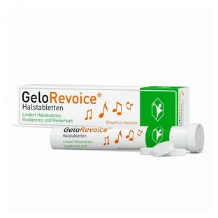 GeloRevoice pastillas para la garganta pomelo-mentol 20 uds.