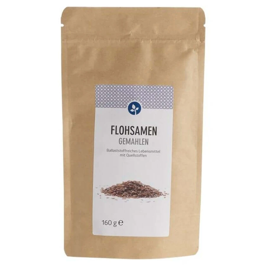 Flohsamen Gemahlen Pulver 160 g