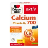 Double Heart Actief Calcium 700 + Vitamine D3 80 Capsules