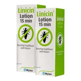 LINICIN Lotion 15 Min. ohne Läusekamm 2X10 St