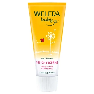 Weleda Crema facial de caléndula sin perfume 50 ml