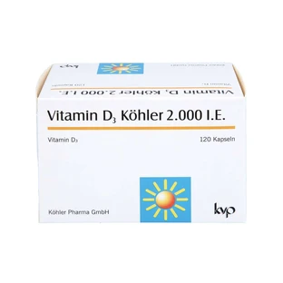 Vitamina D3 Köhler 2.000 UI 120 St