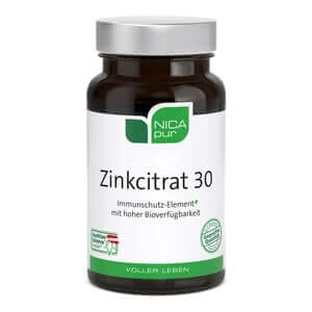 Nicapur Citrato de Zinc 30 Cápsulas 60 Cápsulas