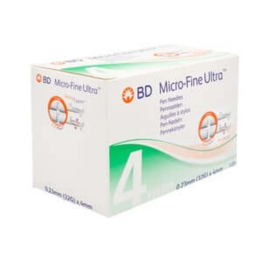 BD Micro-fine Ultra pen needles 0.23x4 mm 100 pcs.