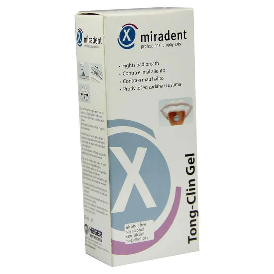 Miradent Tongue Cleansing Gel Tong-Clin Gel 50 ml
