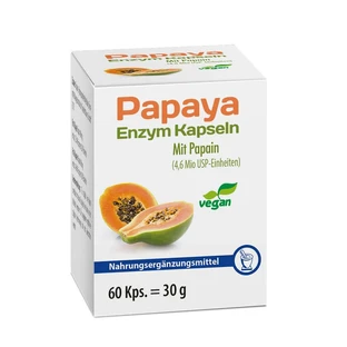 Papaya Enzyme Capsules 60 Capsules