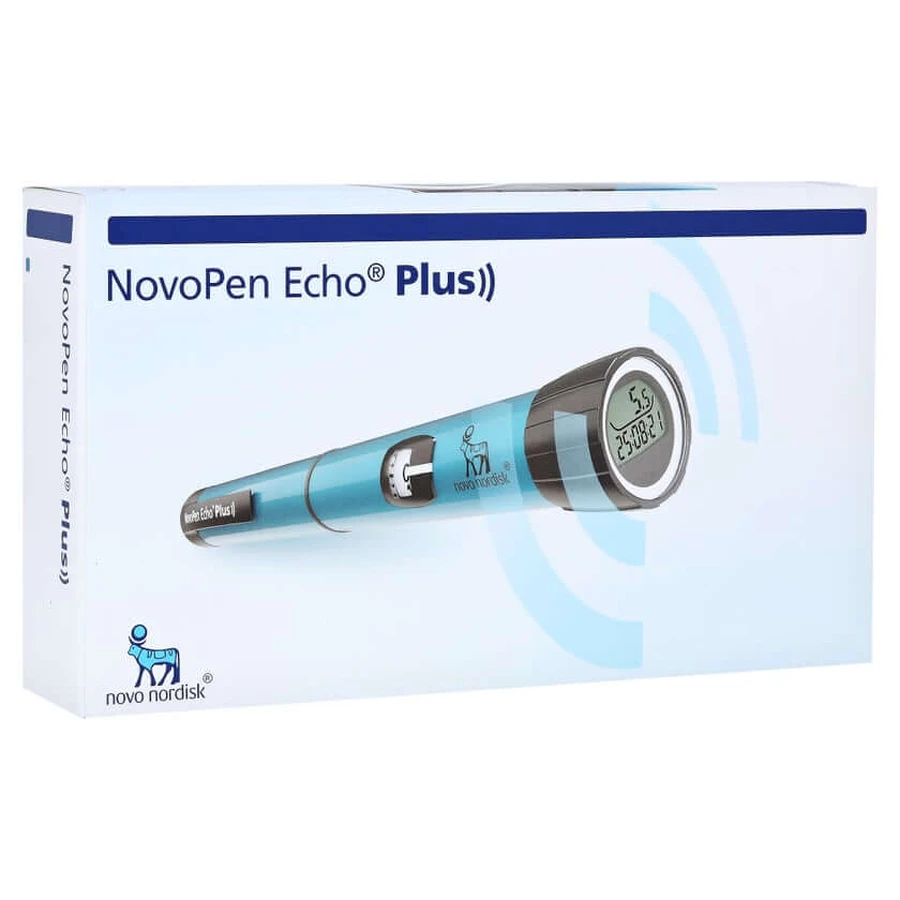 Dispositivo de inyección Novopen Echo Plus azul 1 ud.