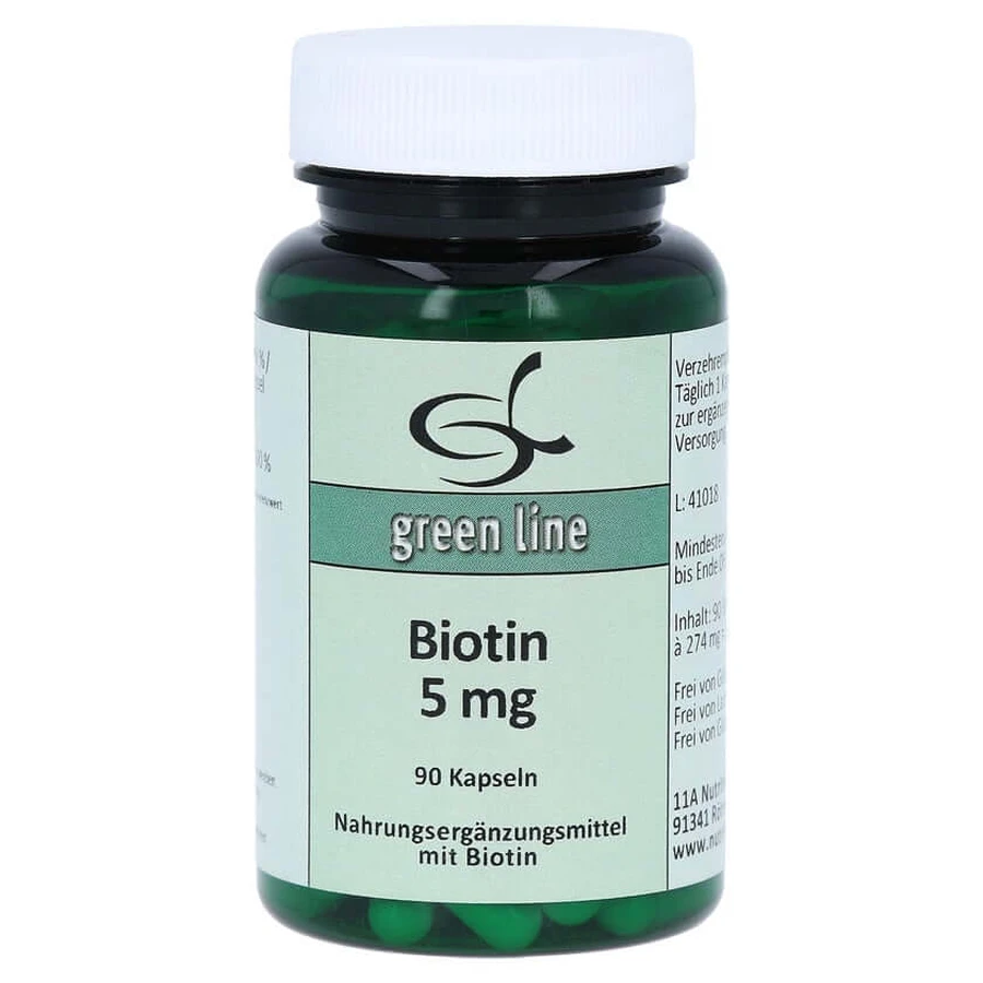 Biotin 5 mg capsules 90 pcs