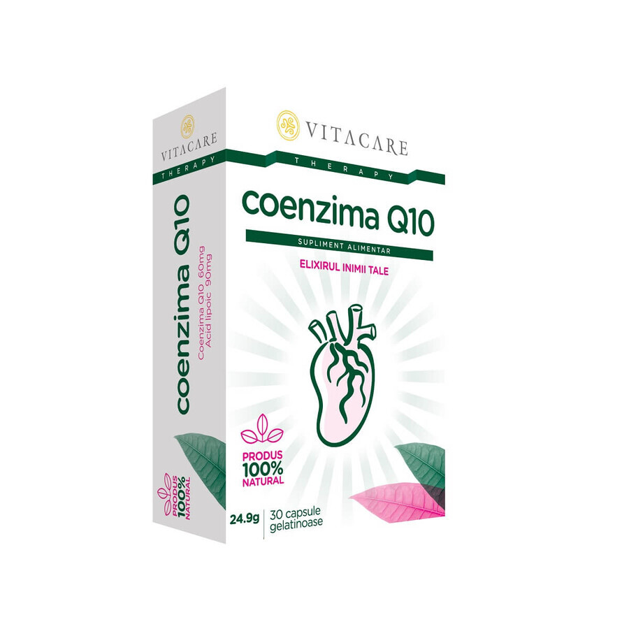 Buy Coenzyme Q10 Strength, 30 capsules, Vitacare Coenzyme Q10 Strength, 30 capsules, Vitacare