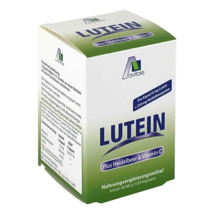 Avitale Luteína Cápsulas (más arándano y vitamina C) 120 Cápsulas