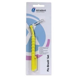 Cepillo interdental Miradent Pic-Brush set de 1 amarillo 1 ud.