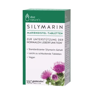 doc nature's SILYMARIN Cardo mariano Tabl. 180 gasterodoc 180 uds.