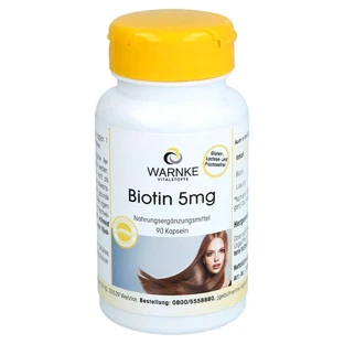 Biotin 5 mg capsules 90 pcs