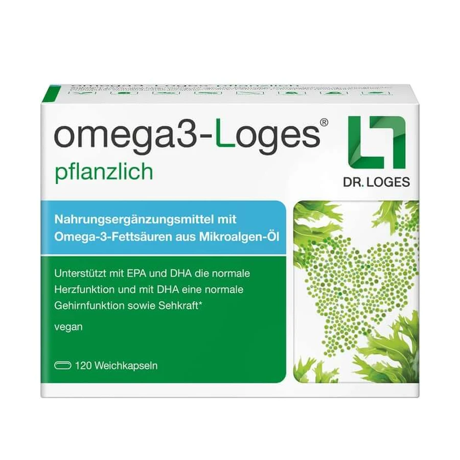 omega3-Loges vegetarian capsules 120 Capsules