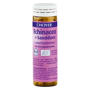 HOYER Echinacea + Argousier Pastilles BIO 60 Capsules