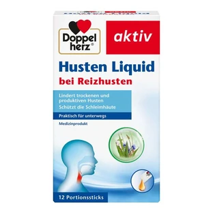 Dubbele Hart Hoestvloeistof 12 St