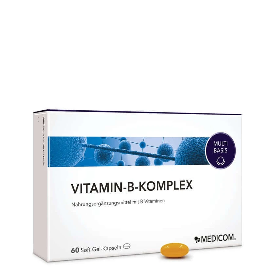 Complejo vitamínico B cápsulas blandas 60 St