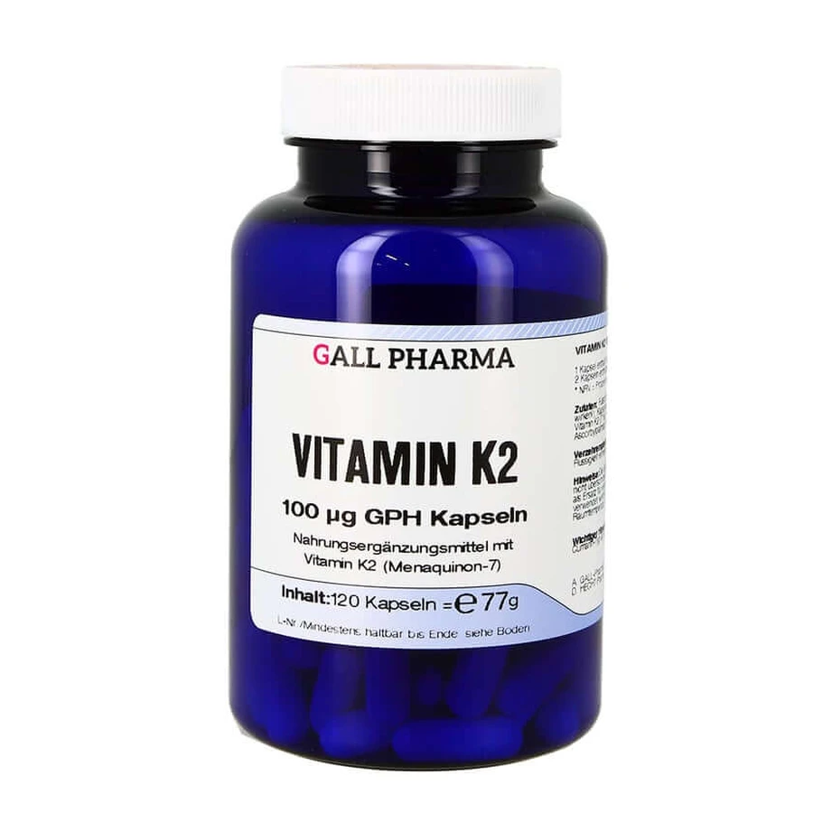 Vitamin K2 100 µg GPH Capsules 120 Capsules